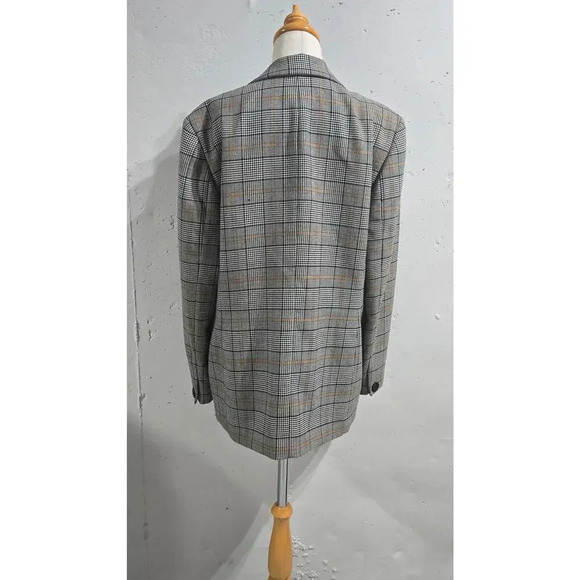Vintage Pendelton 100% Wool Plaid Blazer sz 8 - Picture 3 of 5